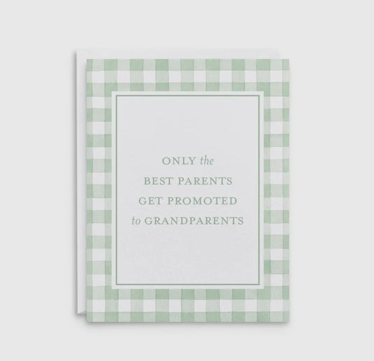 Promoted to Grandparents Card