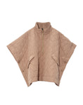 Load image into Gallery viewer, Quilted Poncho | Camel
