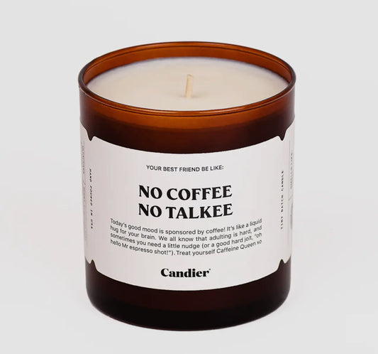 No Coffee Candle