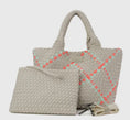 Load image into Gallery viewer, Classic Woven Tote | Bone Sky
