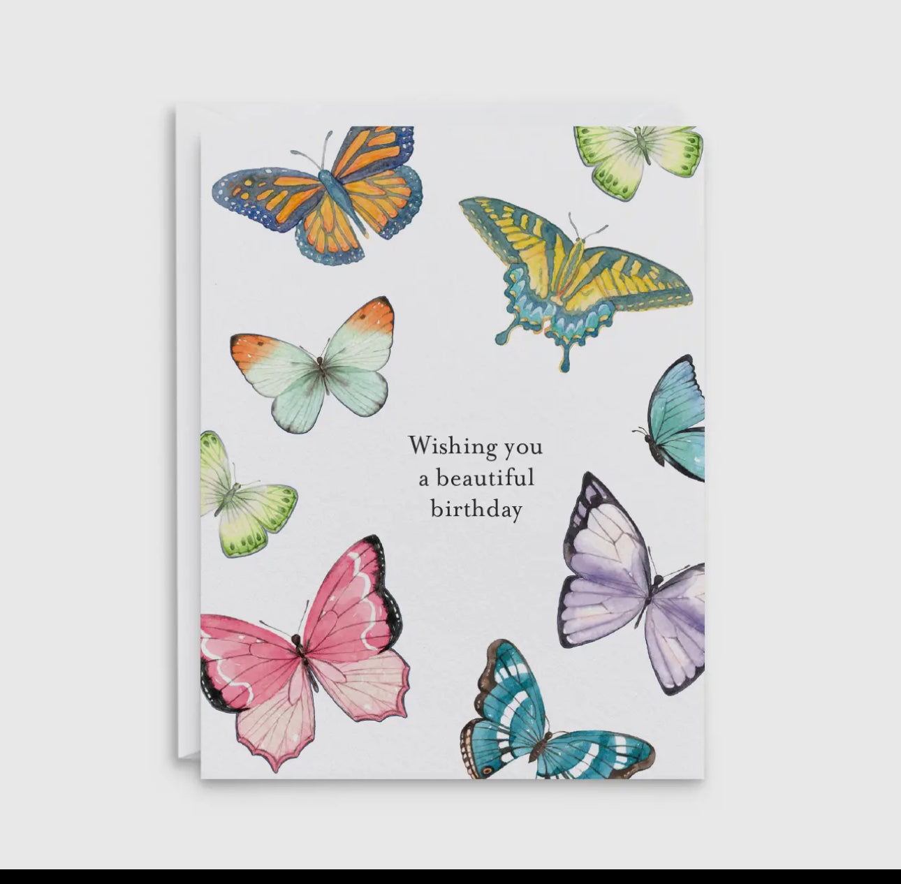 Butterflies Birthday Card