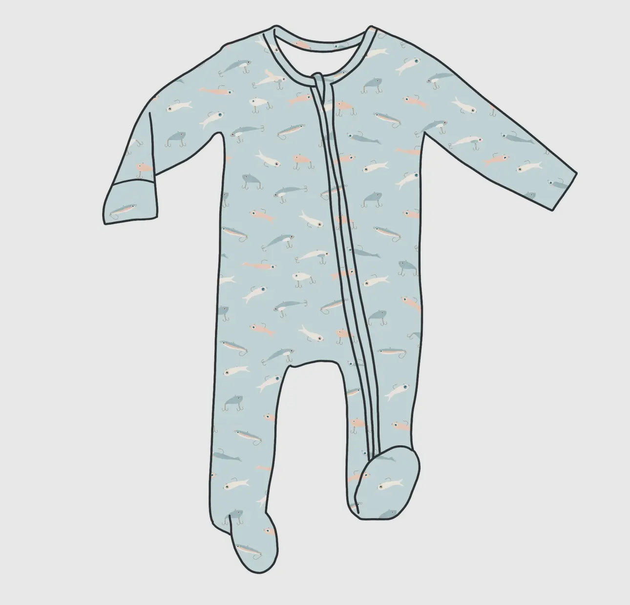 Gone Fishin Onesie
