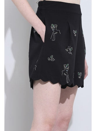 Imelda Scallop Shorts