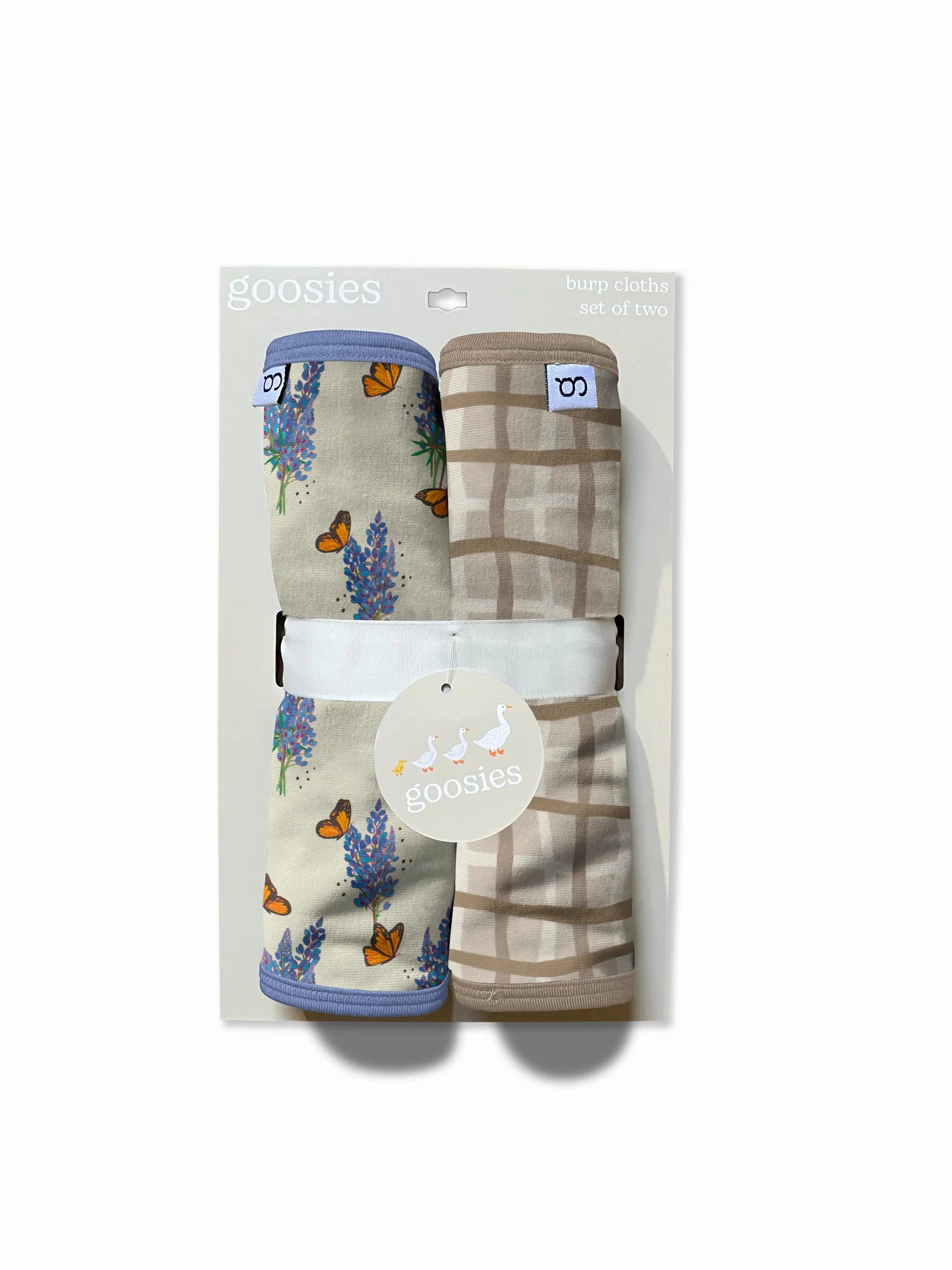 Burp Set- Bluebonnets