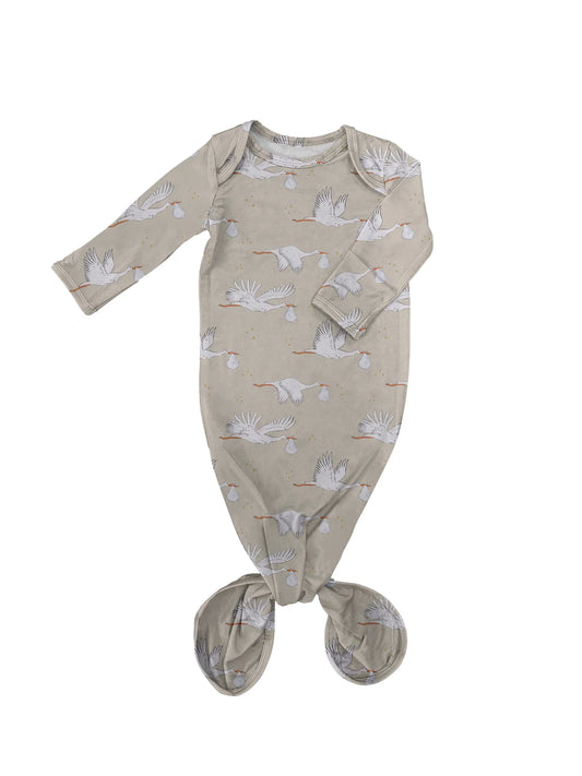Knotted Gown-Stork NB