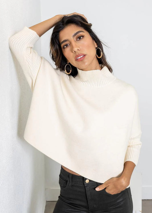 Aja Sweater | White