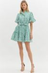 Green Floral Dress