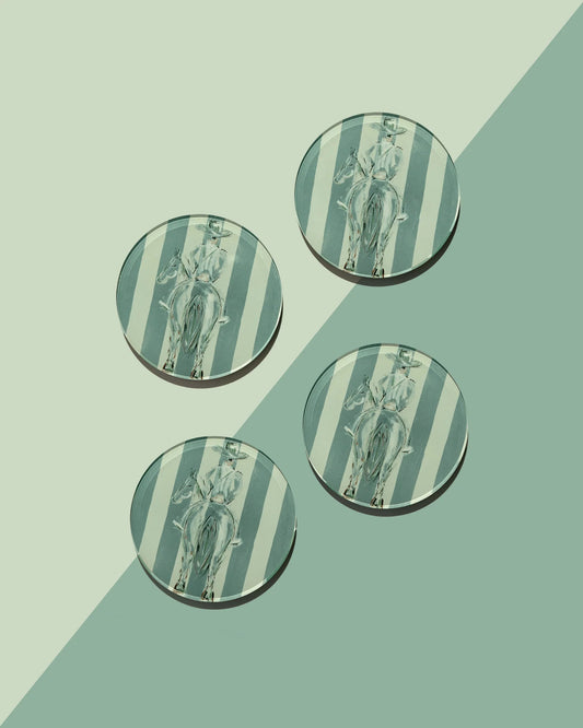Set of 4 Acrylic Coasters- Trailblazers