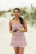Load image into Gallery viewer, The Roxanne Dress- Cherry Veranda

