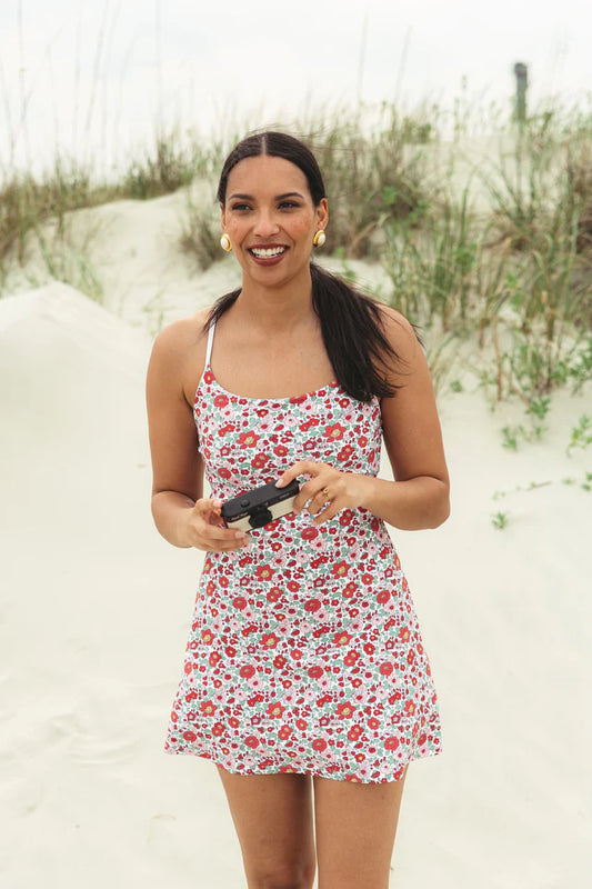 The Roxanne Dress- Cherry Veranda