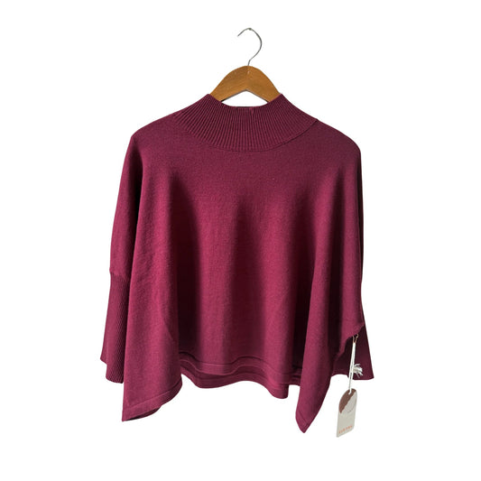 Aja “Ortho Solid” Sweater | Bordeaux