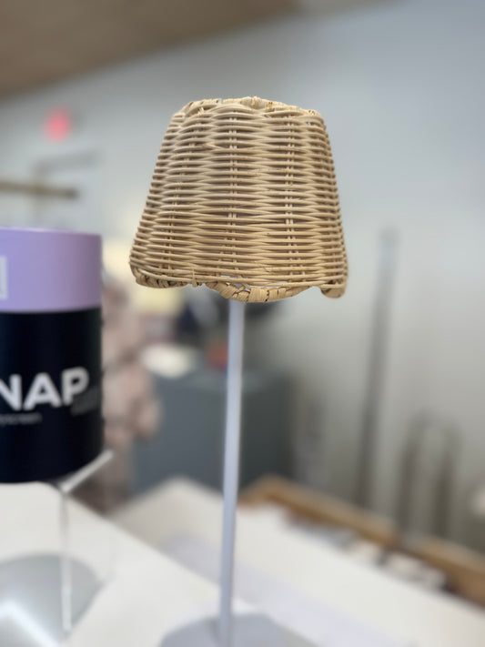 Lamp shade| Rattan Scallop
