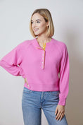 Load image into Gallery viewer, Henley Pullover
