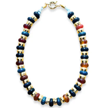 Semi Precious Necklace |Goldstone