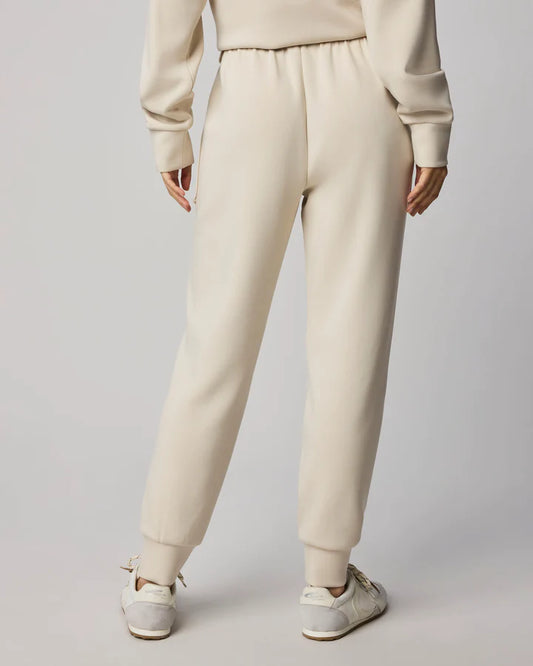 Quarter Zip Sweatshirt- Pale Oak