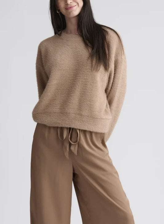 Fallon Fuzzy Crewneck