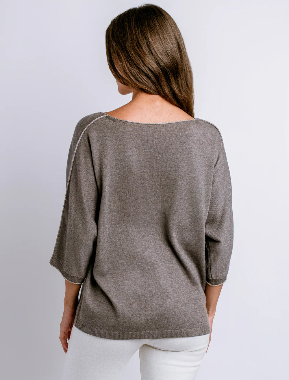 Fawn Top- Heather Brown