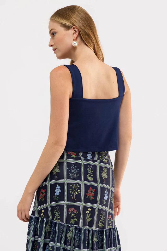 The Shelly Ponte Top- Navy