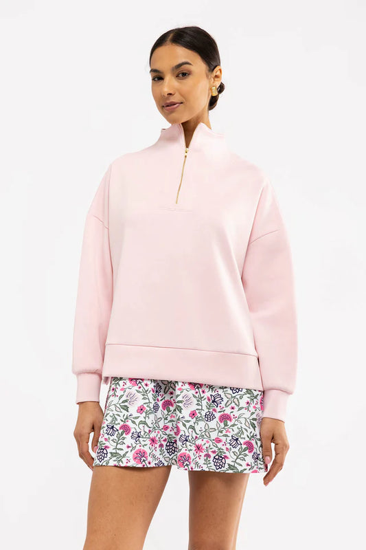 The Morgan Quarter Zip I Ballerina