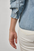 Load image into Gallery viewer, Denim Button Down- Blue Wash
