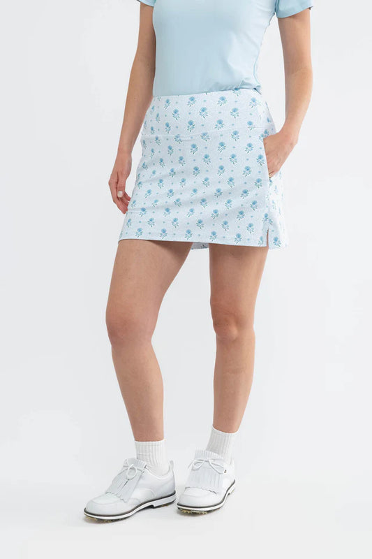 Parker I Blue Dot Floral
