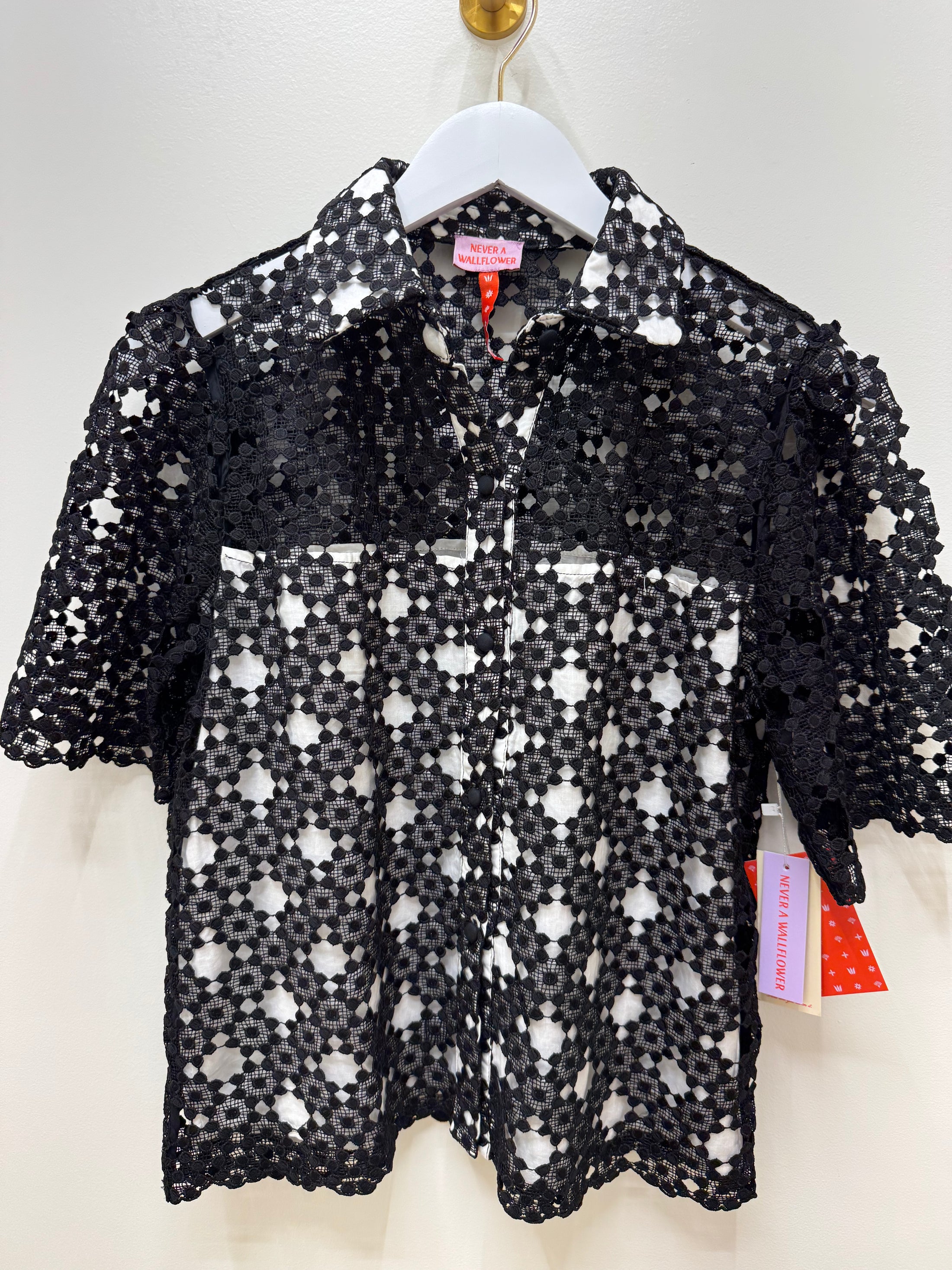 Stacy Top I Black Lace