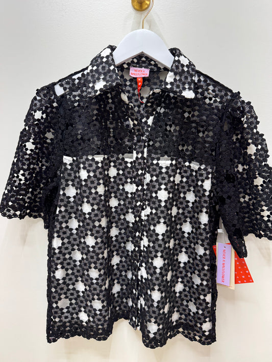 Stacy Top I Black Lace