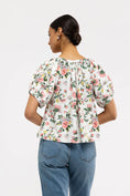 Load image into Gallery viewer, The Imogen Top I Chantilly Garden
