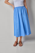 Load image into Gallery viewer, Voile Circle Skirt I Ultramarine
