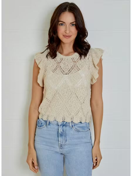 Cassie Top I Ecru