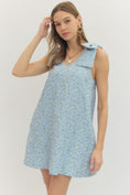 Load image into Gallery viewer, Bow Dress I Blue
