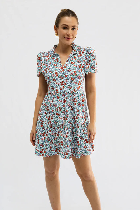 Navy Dress I Italian Porcelain