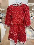 Load image into Gallery viewer, Tory Dress I Tomato Red Bloom
