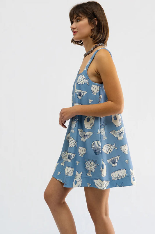Helen Dress I Ocean Vase