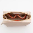 Load image into Gallery viewer, Roma Standing Toiletry Case I Ivory
