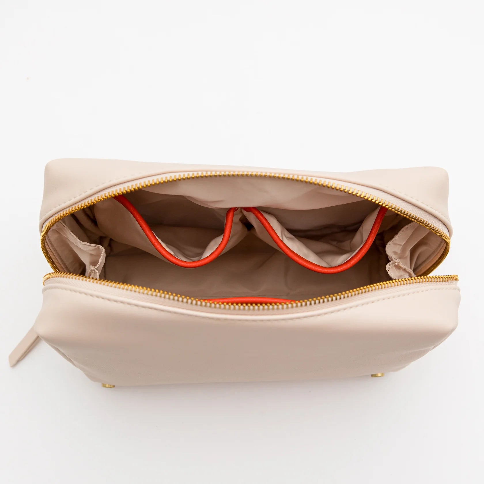 Roma Standing Toiletry Case I Ivory