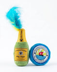 Load image into Gallery viewer, Kitty Clicquot (Bottle & Caviar) Catnip Toys
