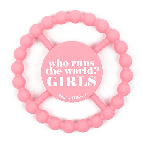 “Who Runs the World: Girls” Teether
