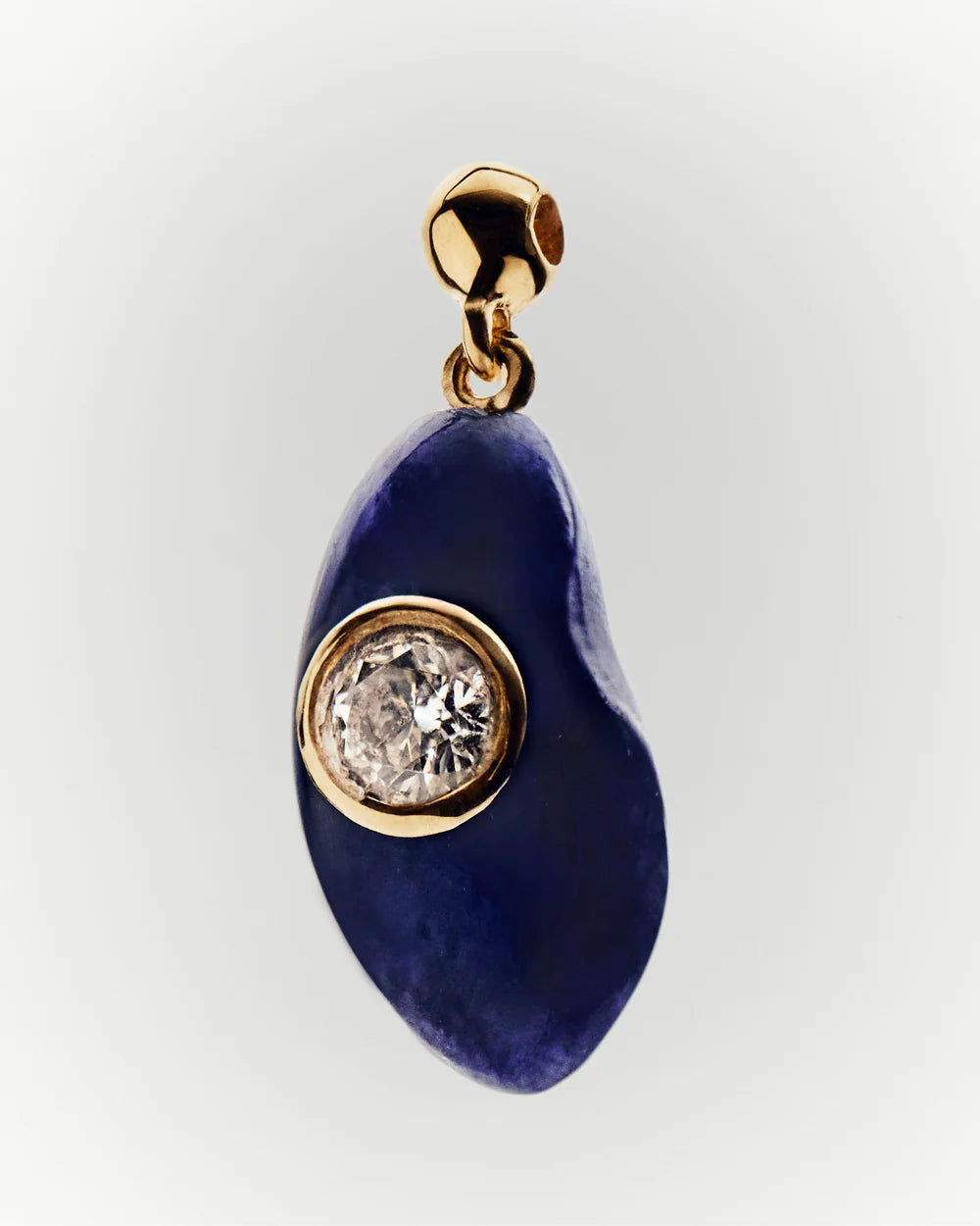 Serenity Blue Agate Charm