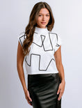 Load image into Gallery viewer, Tetra “Ortho” Top I White/Black
