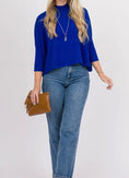 Load image into Gallery viewer, Aja “Ortho Solid” Sweater | Royal Blue O/S
