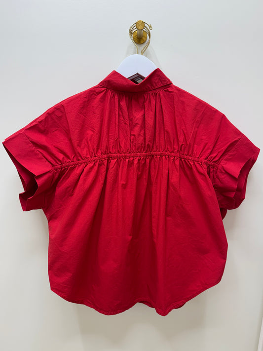 Jillian Top I Chili Red