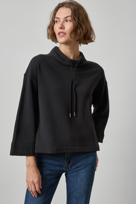 Easy Scrunch Neck Sweatshirt