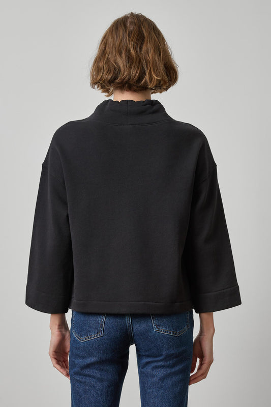 Easy Scrunch Neck Sweatshirt