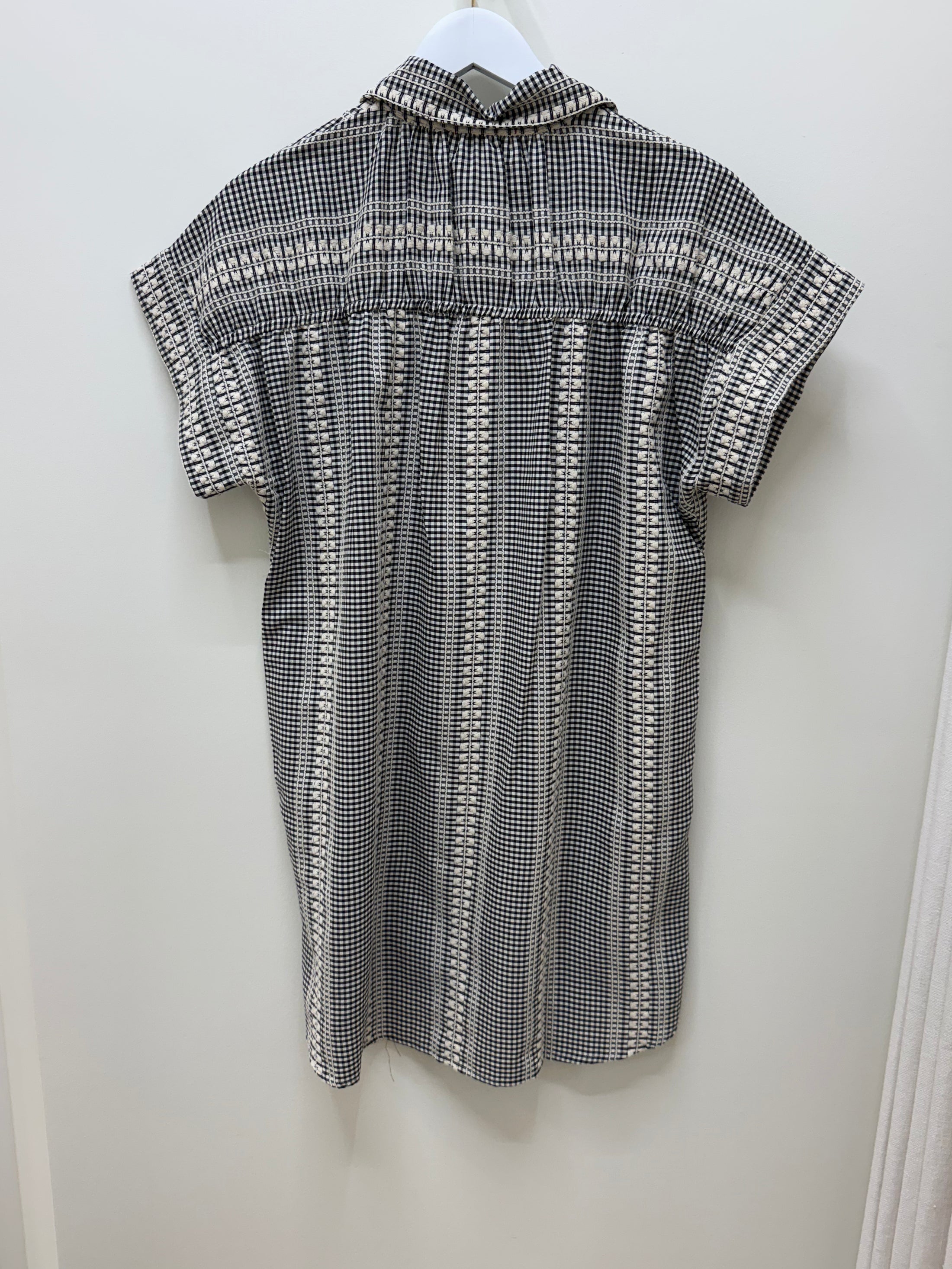 Jillian Dress- Black Stripe