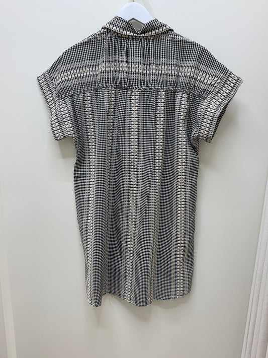 Jillian Dress- Black Stripe