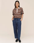 Load image into Gallery viewer, Soft Barrel Pant- Dark Wash
