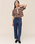 Load image into Gallery viewer, Soft Barrel Pant- Dark Wash
