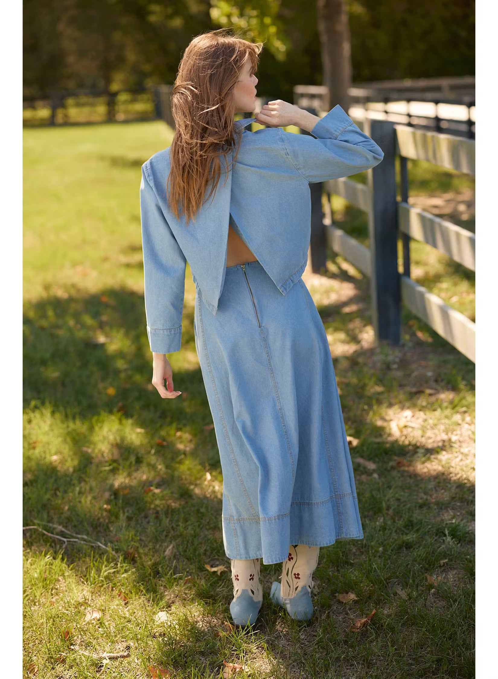 Megs Top | Denim