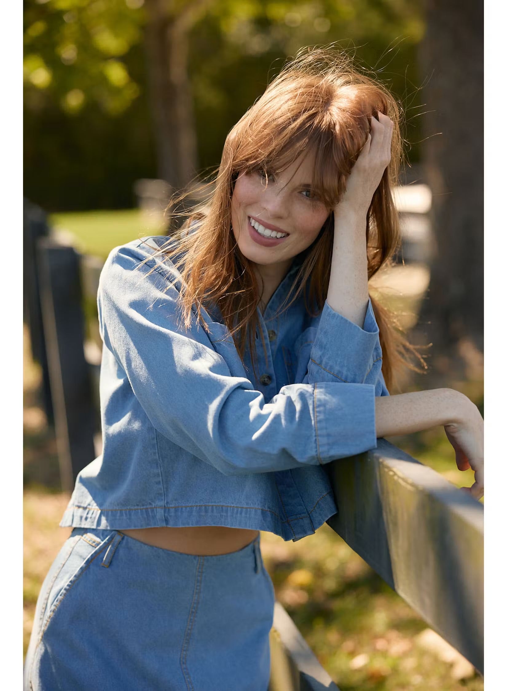 Megs Top | Denim